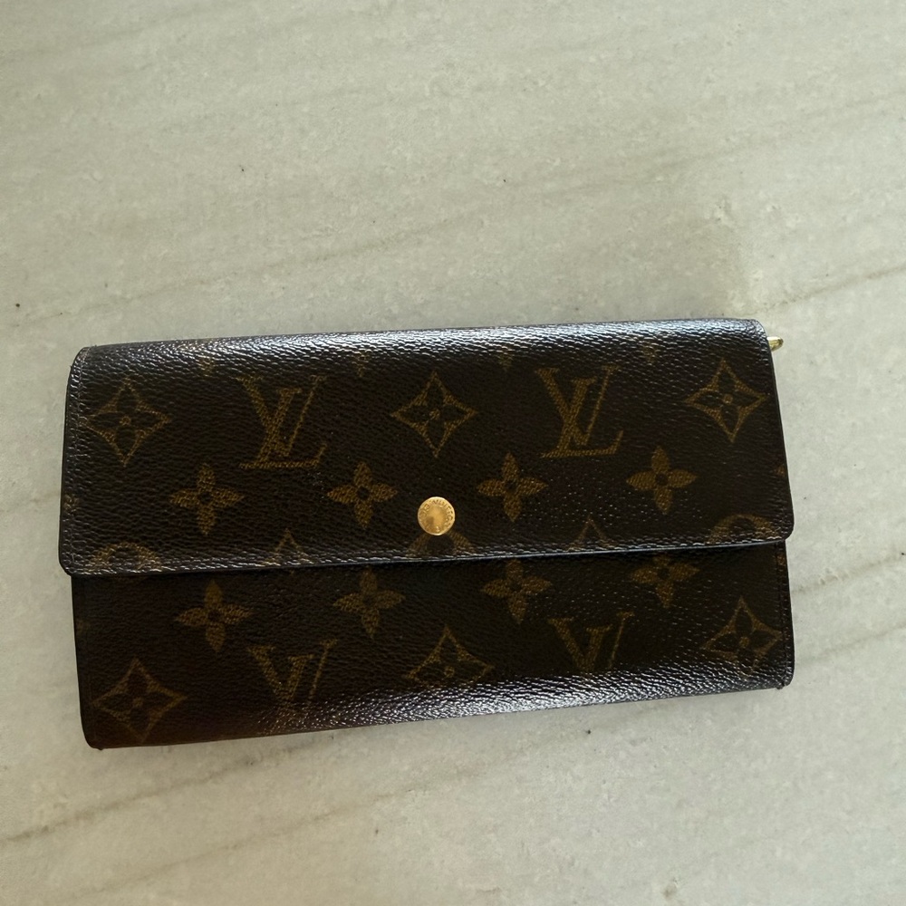 Louis Vuitton Dark Brown Monogram Wallet